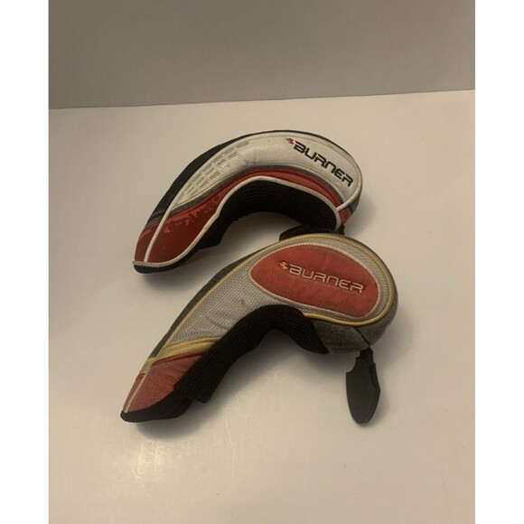 2 TaylorMade Burner  Headcover Red Black Golf Head Cover - Variable label - Picture 1 of 4
